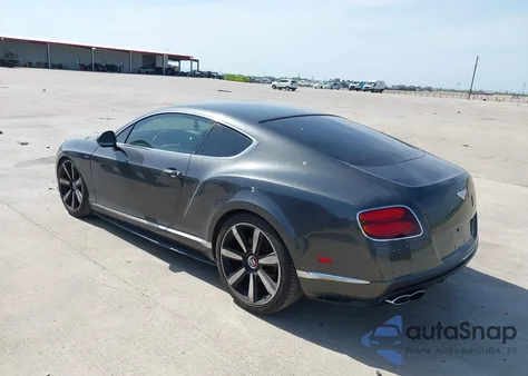2014 Bentley Continental Gt V8 S z USA, uszkodzony, nr VIN SCBFH7ZA3EC096853